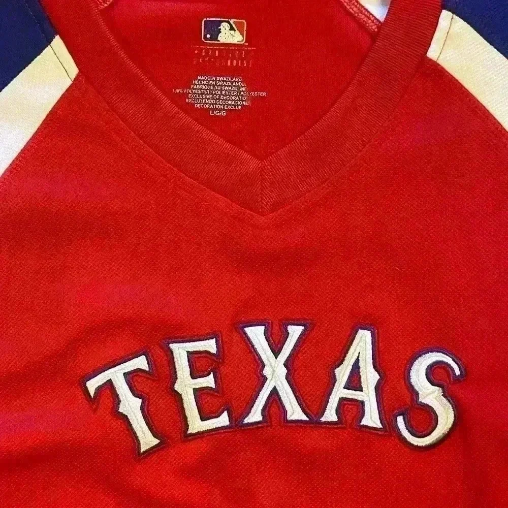 Texas Rangers Baseball Jersey Size Large - Picture 7 of 8